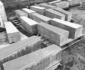 Precast Concrete Crush Blocks